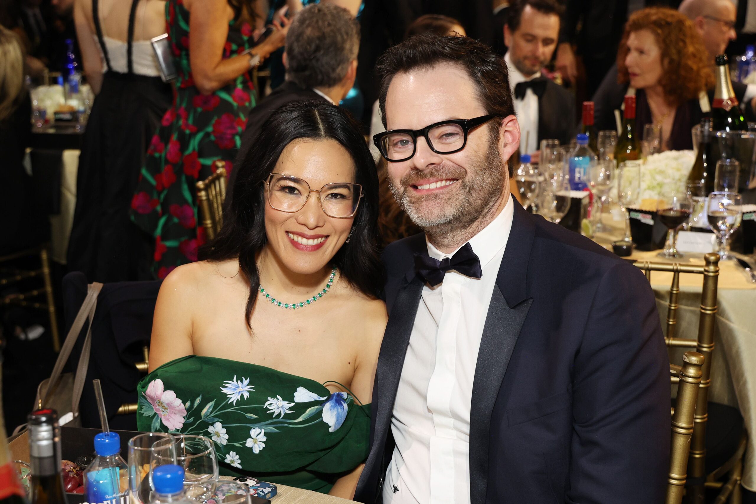 Ali Wong and Bill Hader